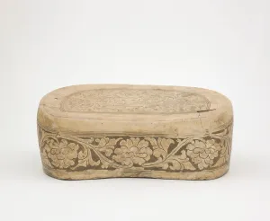Floral Motif Prints: Pillow, 1100-1299. Creator: Unknown