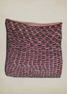 Natalie Simon Prints: Pillow, c. 1936. Creator: Natalie Simon