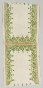 Pillow Cover, 1700s. Creator: Unknown
