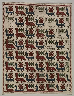 Ionian Islands Prints: Pillow Cover, 1800s. Creator: Unknown