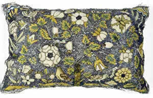 Linen Collection: Pillow cover, England, c. 1620. Creator: Unknown
