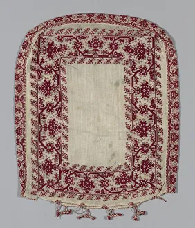 Repetition Prints: Pillow Cover, Italy, 16th / 17th century. Creator: Unknown