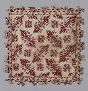 Pillowcase Prints: Pillow Cover, Italy, 17th century. Creator: Unknown