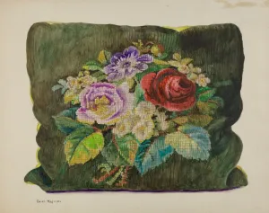 Cushion Cover Prints: Pillow Sampler, c. 1937. Creator: Edith Magnette