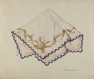 Pillowcase Prints: Pillow Slip or Case, 1935 / 1942. Creator: Carl Buergerniss