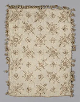 Plain Weave Prints: Pillowcase, Italy, 17th century. Creator: Unknown