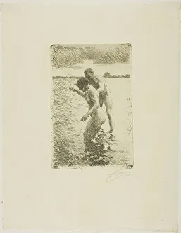 Pilot, 1919. Creator: Anders Leonard Zorn