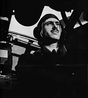 Air Ministry Prints: The pilot of a British Coastal Command aircraft, c1940 (1943)