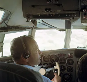 Piloting an Illyusin 18 Airliner