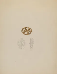 Pin, 1935 / 1942. Creator: John Garay