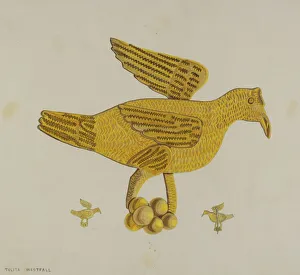 Watercolor And Graphite On Paper Collection: Pin, 1935 / 1942. Creator: Tulita Westfall