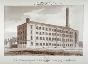 John Chessell Prints: Pin manufactory near London Road, Southwark, London, 1827. Artist: John Chessell Buckler