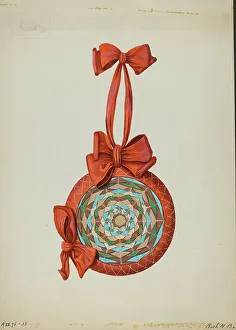 Pincushion, c. 1937. Creator: Ruth M. Barnes