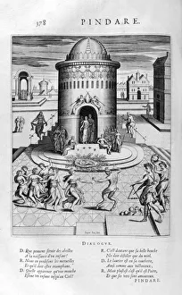 Triangle Collection: Pindare, 1615. Artist: Bernard Picart