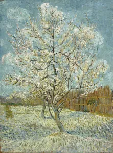 Blossoming Prints: The pink peach tree, 1888. Artist: Gogh, Vincent, van (1853-1890)