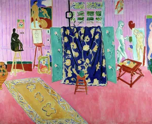 The Pink Studio, 1911. Creator: Henri Matisse. The Pink Studio, 1911. Creator: Henri Matisse