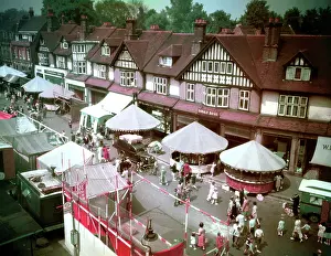 Blind Prints: Pinner Fair, Middlesex, c1955-1965. Creator: Arthur Charles Kirby Ware