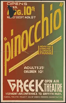 Pinocchio, Los Angeles, 1937. Creator: Unknown
