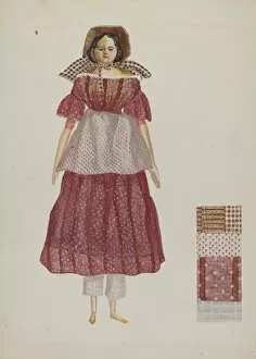 Pioneer Doll, c. 1937. Creator: Verna Tallman