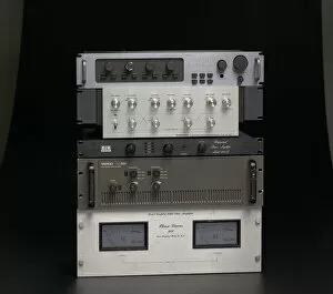 Audio Gallery: Pioneer Electronic Crossover SF-850 for DJ setup, ca. 1970. Creator: Pioneer