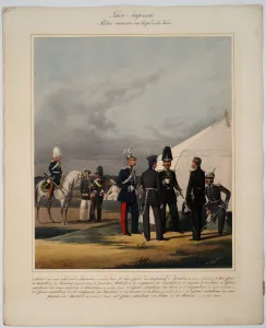 Pioneers Prints: Pioneers, invalides and gendarmes of the Imperial Guards Corps