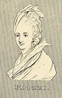 Piozzi, (1741-1821), 1830. Creator: Unknown Piozzi, (1741-1821), 1830. Creator: Unknown