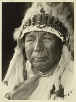 Curtis Prints: Pipe Stem-Oto, 1927. Creator: Edward Sheriff Curtis