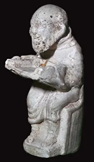 Pipeclay figure from a Roman tomb Pipeclay figure from a Roman tomb