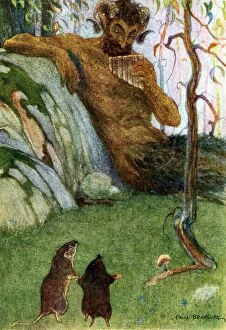 Editor's Picks: The Piper at the Gates of Dawn from Wind in the Willows, pub. 1913 (colour lithograph), 1913