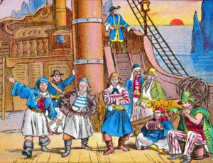 Barrie Gallery: The pirates at home, c1905