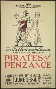 Sullivan Arthur Prints: Pirates of Penzance, [193-]. Creator: Unknown