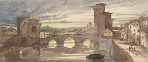 Arno Collection: Pisa, 1843-44. Creator: Seymour Haden
