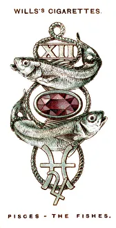 Pisces Prints: Pisces, The Fishes, 1923