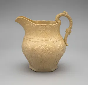 Pitcher, 1832 / 39. Creator: American Pottery Manufacturing Co