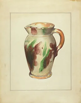 Pitcher, 1935/1942. Creator: Anna Aloisi