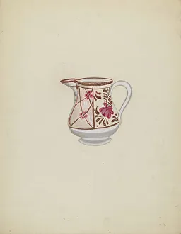 David P Prints: Pitcher, 1935/1942. Creator: David P. Willoughby