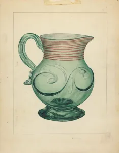 Fisk John Prints: Pitcher, 1935 / 1942. Creator: John Fisk