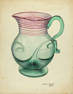 Michael Trekur Prints: Pitcher, 1935/1942. Creator: Michael Trekur