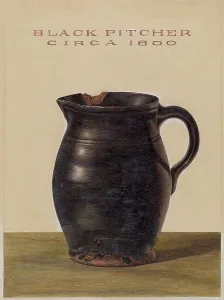 Early Prints: Pitcher, 1938. Creator: Philip Smith