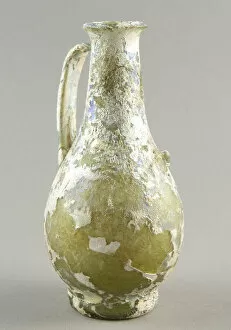 Glass Blown Technique Collection: Pitcher, 2nd-3rd century. Creator: Unknown