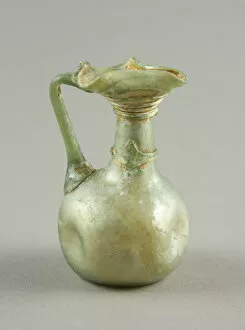 Glass Blown Technique Collection: Pitcher, 2nd-4th century. Creator: Unknown