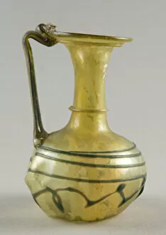 Blown Glass Collection: Pitcher, 4th-5th century. Creator: Unknown