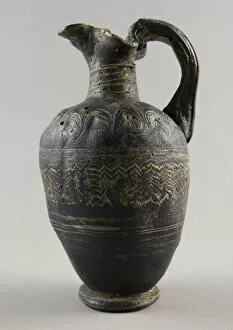 Arts Of The Ancient Med Collection: Pitcher, 6th-3rd century BCE. Creator: Unknown