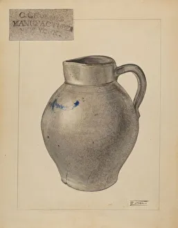 Pitcher, c. 1936. Creator: Frank Fumagalli