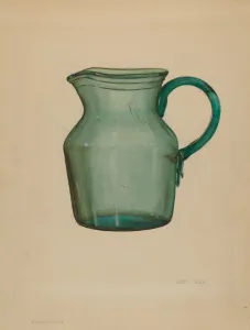 Pitcher, c. 1936. Creator: Janet Riza