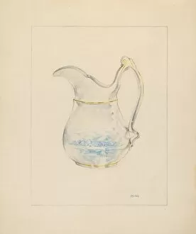 Watercolour And Graphite On Paperboard Collection: Pitcher, c. 1936. Creator: Joseph Sudek