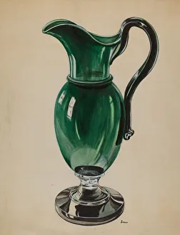 Elegant Collection: Pitcher, c. 1936. Creator: Robert Stewart