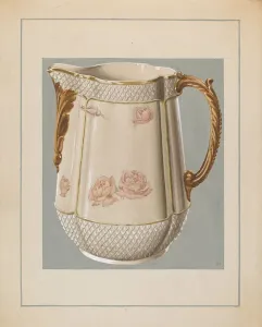 Pitcher, c. 1936. Creator: Unknown