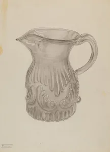 Pitcher, c. 1937. Creator: Frank Fumagalli