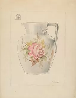 Watercolour And Graphite On Paperboard Collection: Pitcher, c. 1937. Creator: Joseph Sudek
